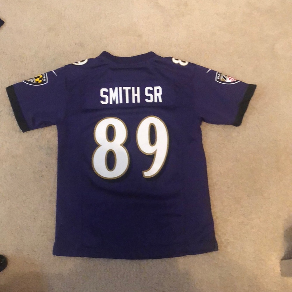 Never worn Steve Smith SR Ravens Jersey.